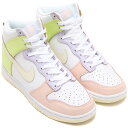 ナイキ ダンク ハイ NIKE W DUNK HIGH ホワイト/カシミア DD1869-108