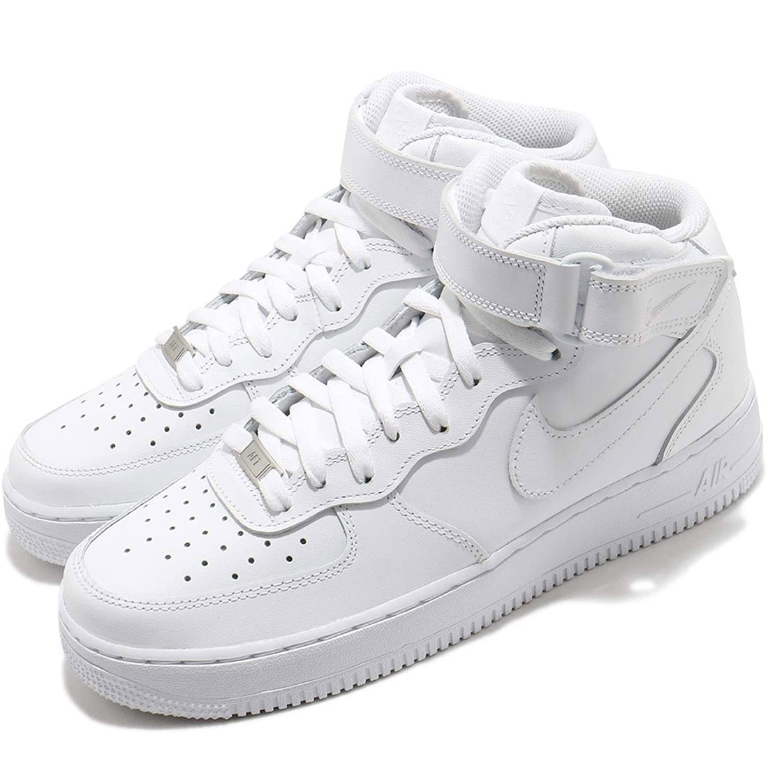 ナイキ エア フォース 1 ‘07 ミッド NIKE W AIR FORCE 1 ‘07 MID ホワイト/ホワイト/ホワイト DD9625-100 ナイキジャパン正規品