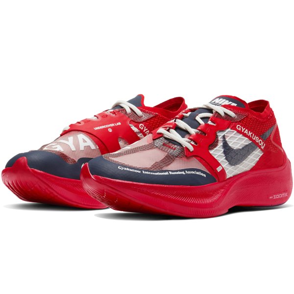 ナイキ ズームX ヴェイパーフライ ネクスト％ NIKE ZOOM X VAPORFLY NEXT% GYAKUSOU ユニバーシティレッド/セイル/ブルー CT4894-600 国内正規品