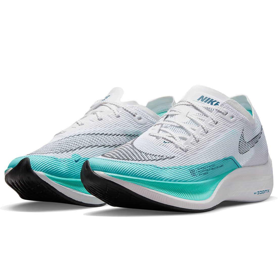 ナイキ ズームX ヴェイパーフライ ネクスト％ 2 NIKE W ZoomX VaporFly Next％ 2 ホワイト/オーロラグリーン/ウォッシュドティール/ブラック CU4123-101 ナイキジャパン正規品