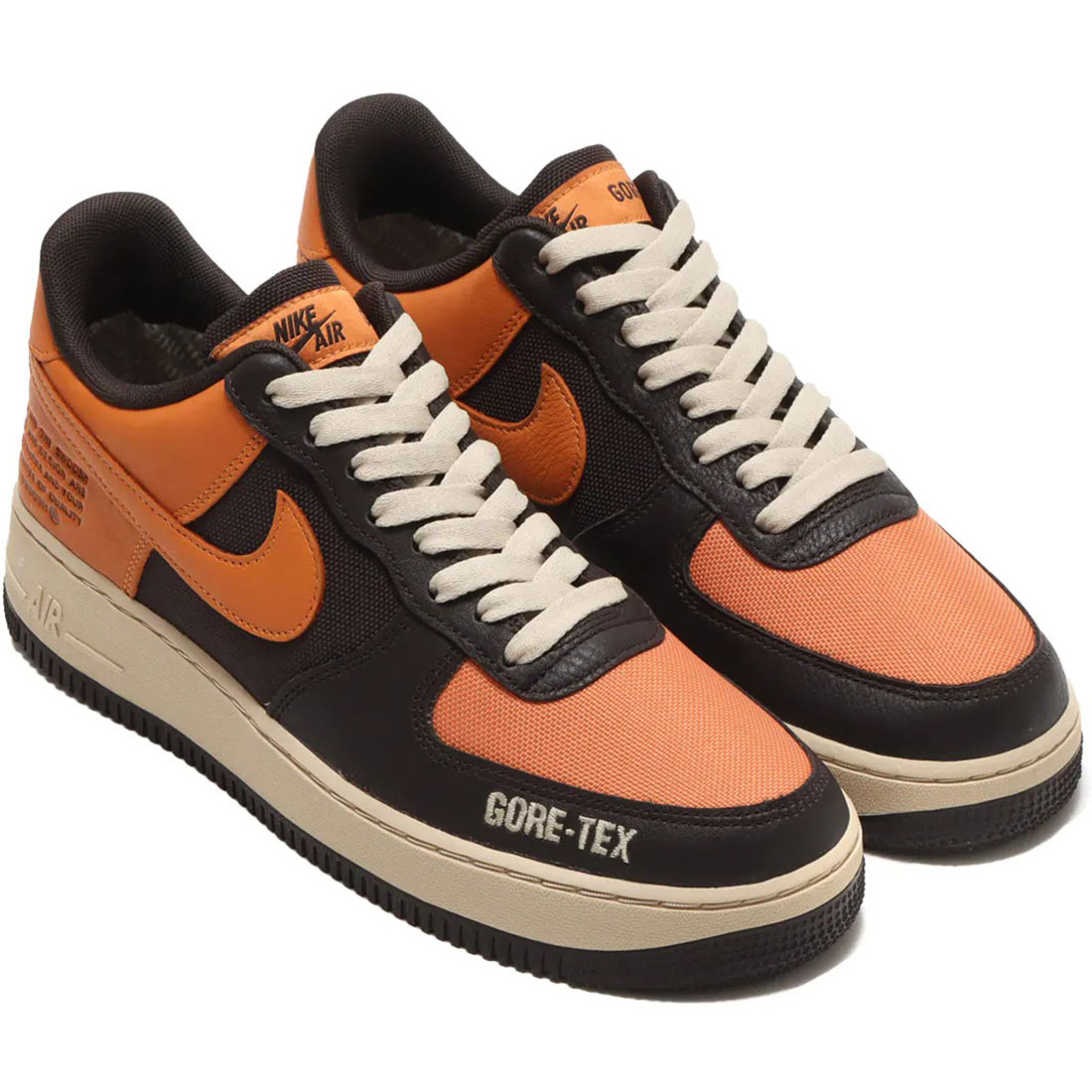 ナイキ エア フォース 1 ゴア-テックス NIKE AIR FORCE 1 GTX ベルベットブラウン/ラタン/ホットカリー DO2760-220 ナイキジャパン正規品