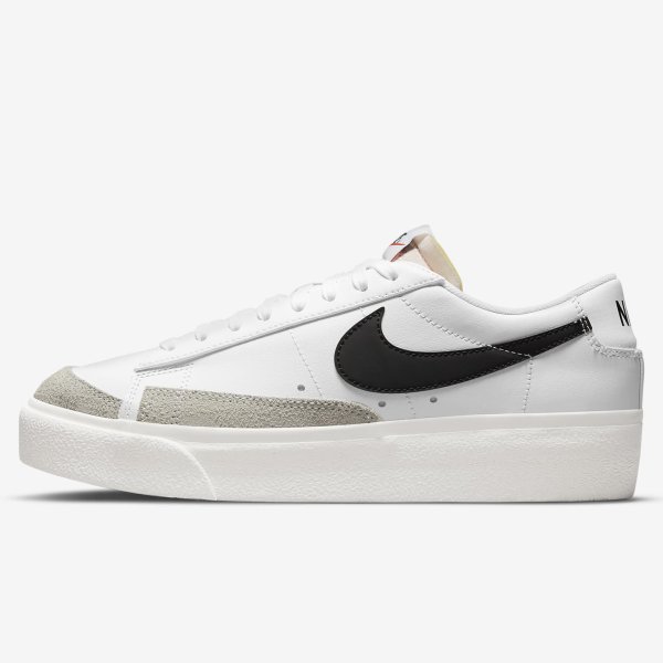 ナイキ ブレーザー ロー プラットフォーム NIKE W BLAZER LOW PLATFORM ホワイト/セイル/チームオレンジ/ブラック DJ0292-101 国内正規品