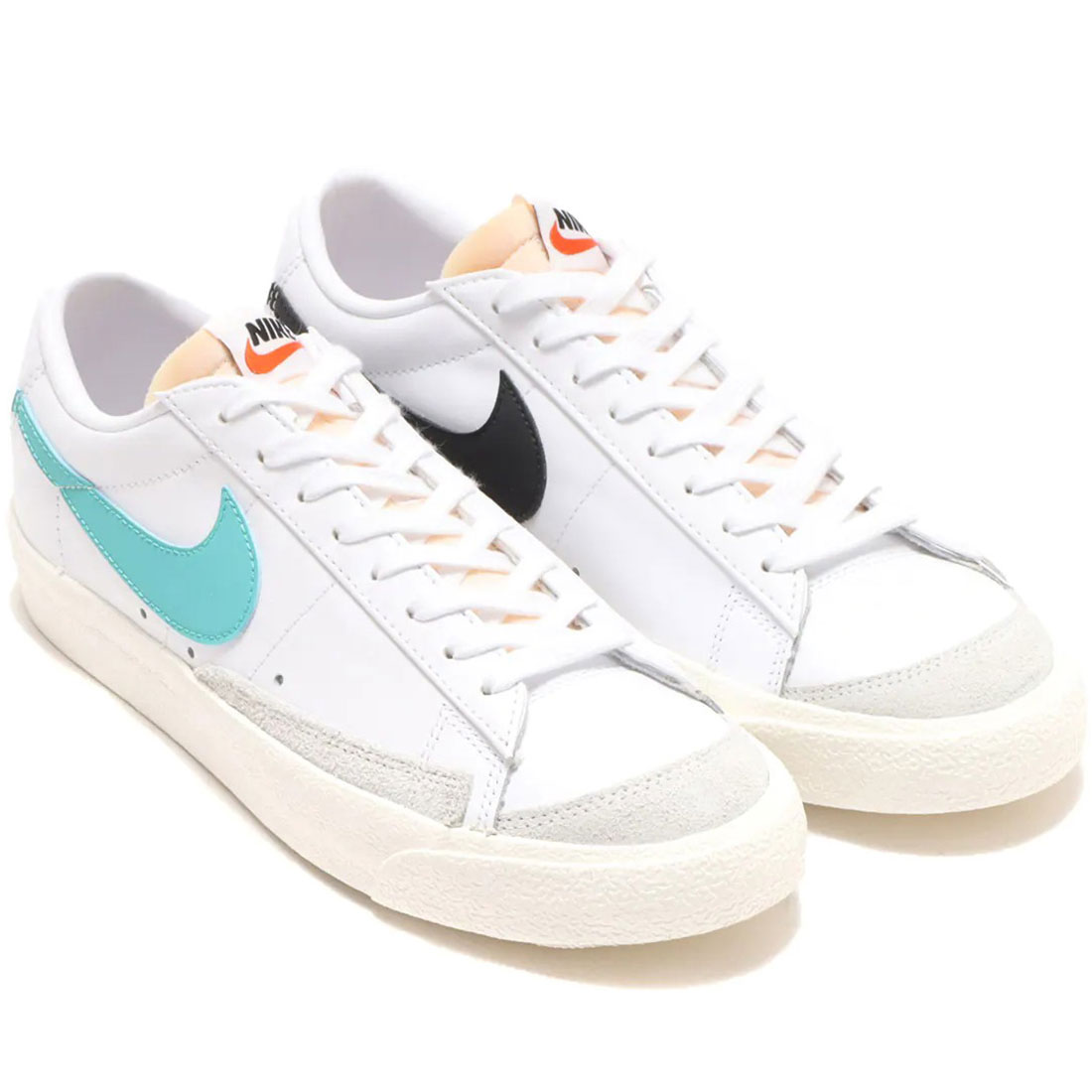 ナイキ ブレーザー ロー '77 ビンテージ NIKE BLAZER LOW '77 VNTG ホワイト/ブラック/セイル/ウォッシュドティール DA6364-105 ナイキジャパン正規品