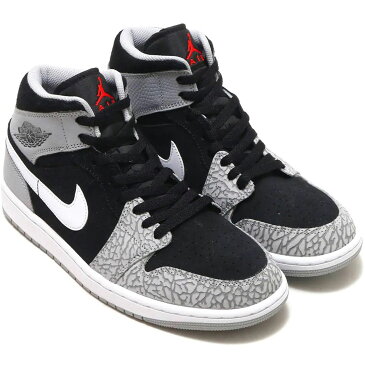 ナイキ エア ジョーダン 1 ミッド SE NIKE AIR JORDAN 1 MID SE ブラック/グレー/ホワイト DM1200-016 日本国内正規品