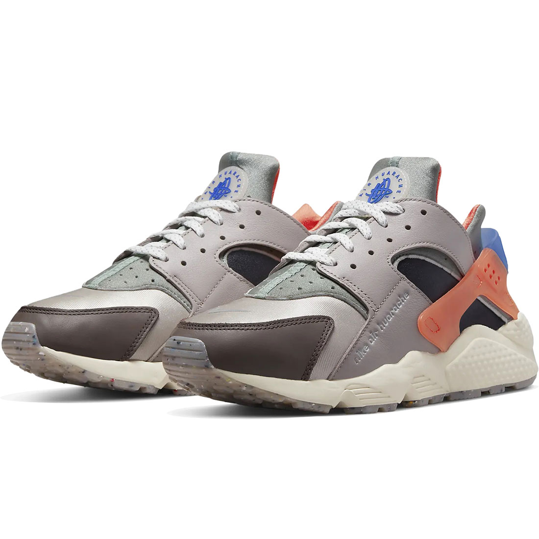 ナイキ エア ハラチ プレミアム NIKE AIR HUARACHE PRM エニグマストーン/ダスティーセージ/ブラック/レーサーブルー DV0781-001 ナイキジャパン正規品