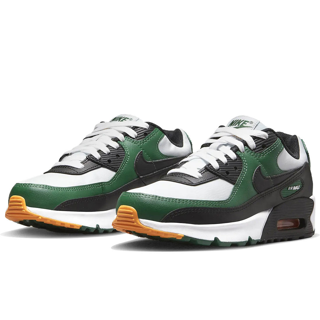 ナイキ エア マックス 90 LTR NIKE J AIR MAX 90 LTR ピュアプラチナム/ゴージグリーン/ユニバーシティゴールド/ブラック CD6864-020 日本国内正規品