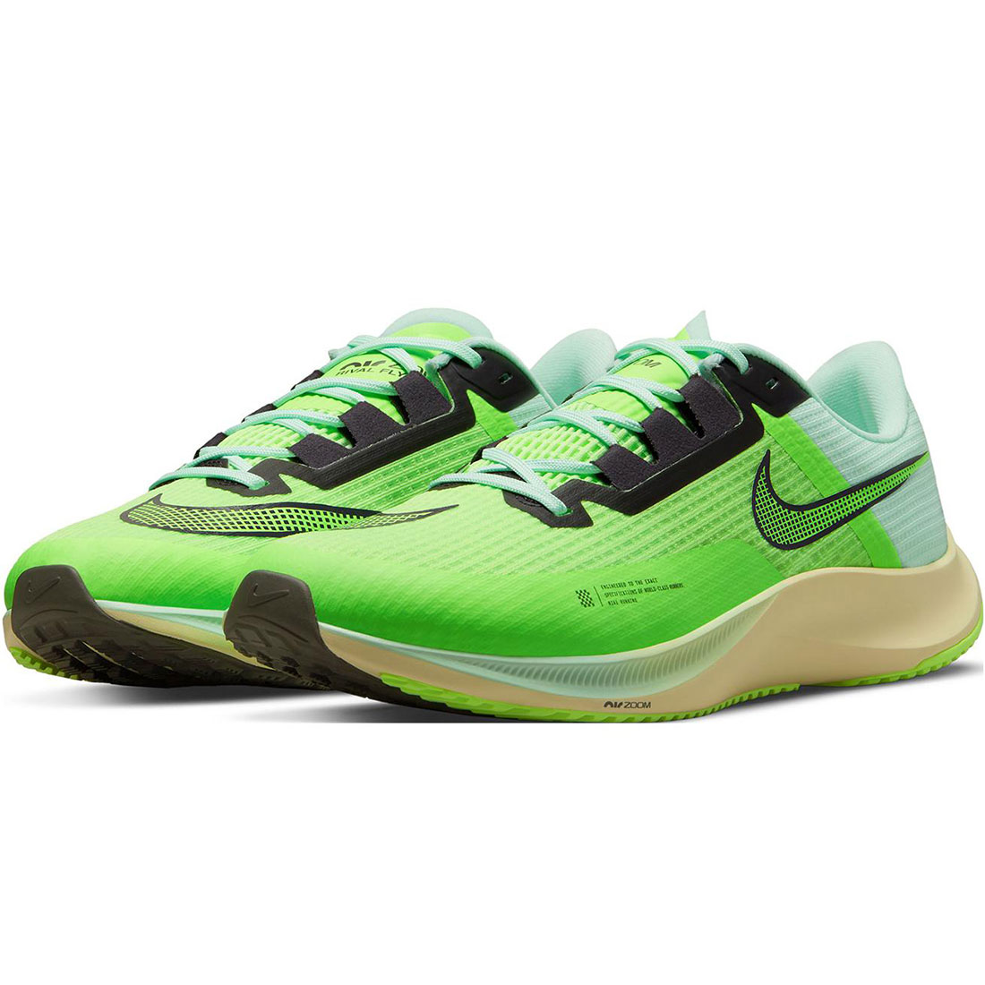 ナイキ エア ズーム ライバル フライ 3 NIKE AIR ZOOM RIVAL FLY 3 グリーン/ライトブルー CT2405-358 日本国内正規品