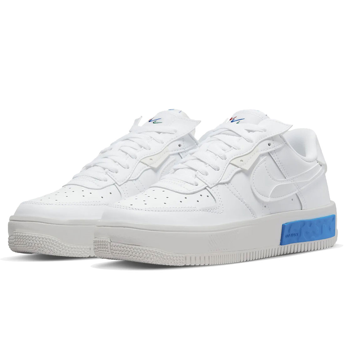 ナイキ エア フォース 1 フォンタンカ NIKE W AIR FORCE 1 FONTANKA ホワイト/サミットホワイト/ユニバーシティブルー DH1290-101 ナイキジャパン正規品