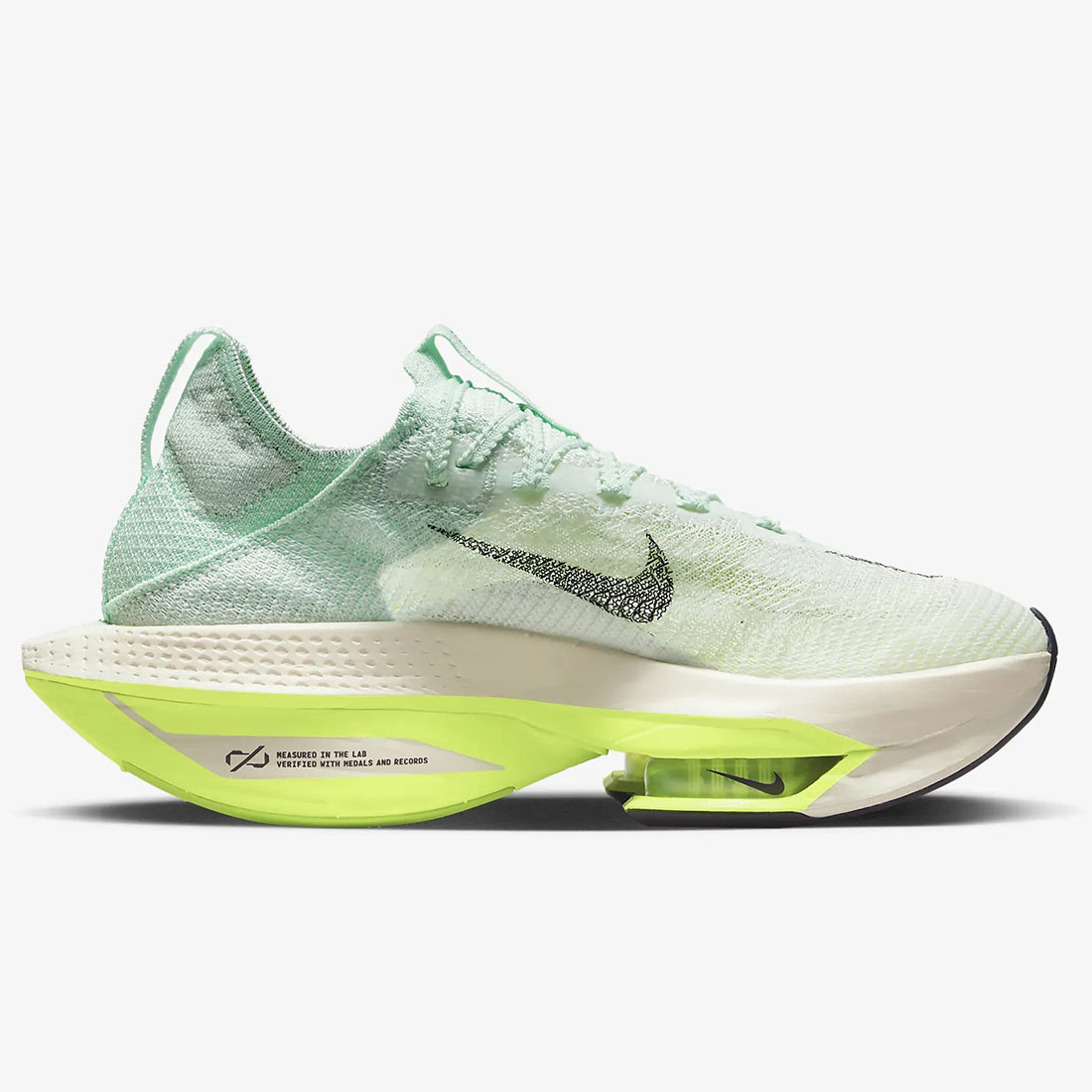 ナイキ エア ズーム アルファフライ ネクスト％ 2 NIKE W Air Zoom Alphafly Next% 2 ミントフォーム/ボルト/ミルク/パープル DV9425-300 日本国内正規品