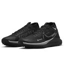 ナイキ リアクト ペガサス トレイル 4 GTX NIKE React Pegasus Trail 4 GORE-TEX ブラック/リフレクトシルバー/ウルフグレー DJ7926-001 日本国内正規品