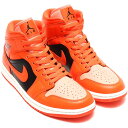 ナイキ エア ジョーダン 1 ミッド SE NIKE W AIR JORDAN 1 MID SE クリムゾンブリス/ブラック/セイル/ラッシュオレンジ DM3381-600 ナイキジャパン正規品