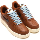 ナイキ エア フォース 1 039 07 プレミアム ビンテージ NIKE AIR FORCE 1 039 07 PRM VNTG ピーカン/アルファオレンジ/ブラック DO9785-200 ナイキジャパン正規品