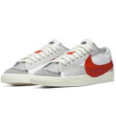 ナイキ ブレーザー ロー '77 ジャンボ NIKE BLAZER LOW '77 JUMBO ホワイト/フォトンダスト/ライトスモークグレー/レッド DQ8769-100 ナイキジャパン正規品