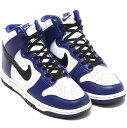 ナイキ ダンク ハイ NIKE W DUNK HIGH ディープロイヤルブルー/ホワイト/セイル/ブラック DD1869-400 ナイキジャパン正規品