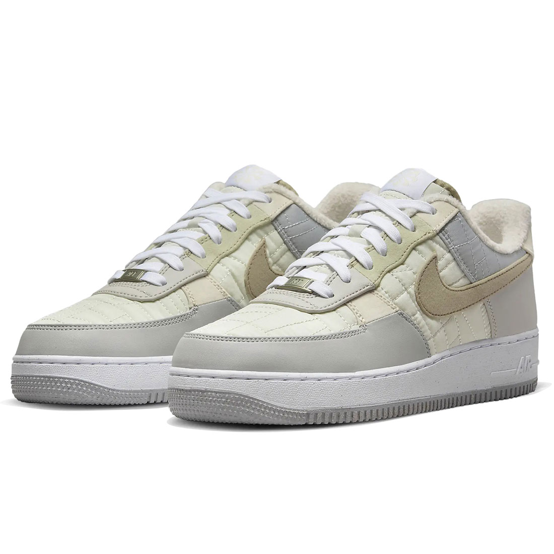 ナイキ エア フォース 1 '07 LX NN NIKE AIR FORCE 1 '07 LX NEXT NATURE ライトボーン/ライトアイアンオール/ライムストーン DX4544-072 ナイキジャパン正規品