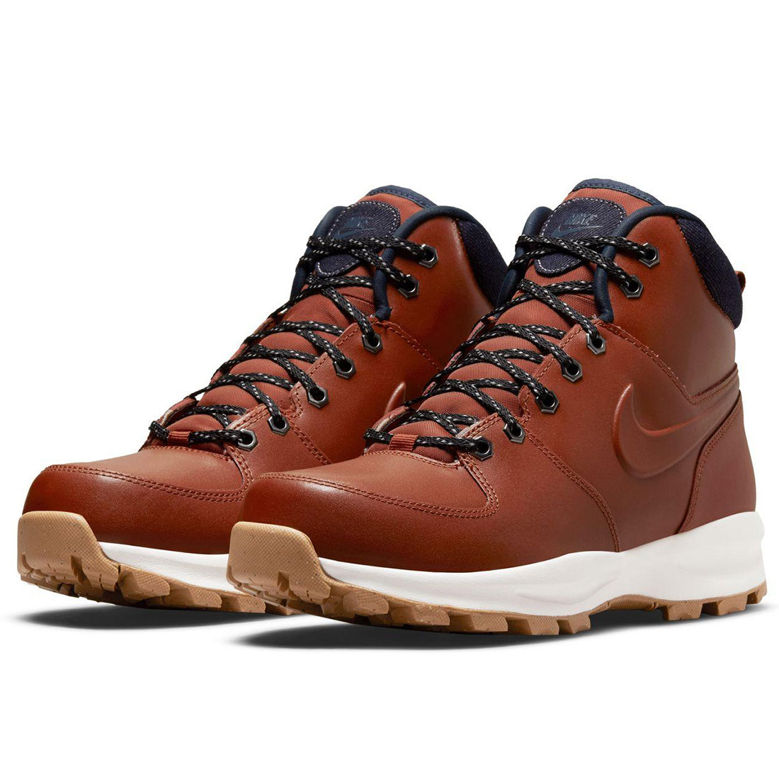 ナイキ マノア レザー SE NIKE MANOA LEATHER SE ラグオレンジ/アーモリーネイビー/サミットホワイト DC8892-800のサムネイル