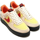 ナイキ エア フォース 1 '07 LX NIKE AIR FORCE 1 '07 LX サンドドリフト/レモンウォッシュ/ダークスモークグレー/レッド DZ5355-126 ナイキジャパン正規品