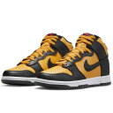 ナイキ ダンク ハイ レトロ NIKE DUNK HIGH RETRO ユニバーシティゴールド/ホワイト/ハバネロレッド/ブラック DD1399-700 ナイキジャパン正規品