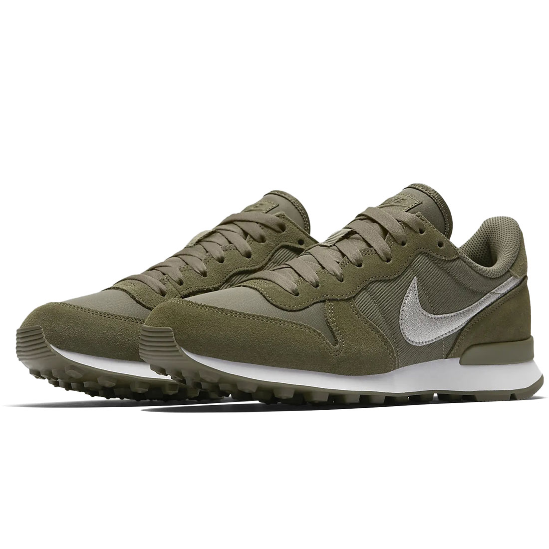 ナイキ インターナショナリスト グリッター NIKE W Internationalist Glitter ミディアムオリーブ/ホワイト AT0075-200 ナイキジャパン正規品