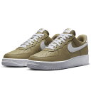 ナイキ エア フォース 1 '07 NIKE AIR FORCE 1 '07 カーキ/ホワイト/ホワイト DV0804-200 ナイキジャパン正規品