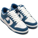 ナイキ ダンク ロー レトロ SE NIKE DUNK LOW RETRO SE サミットホワイト/インディゴブルー DV0834-101 ナイキジャパン正規品