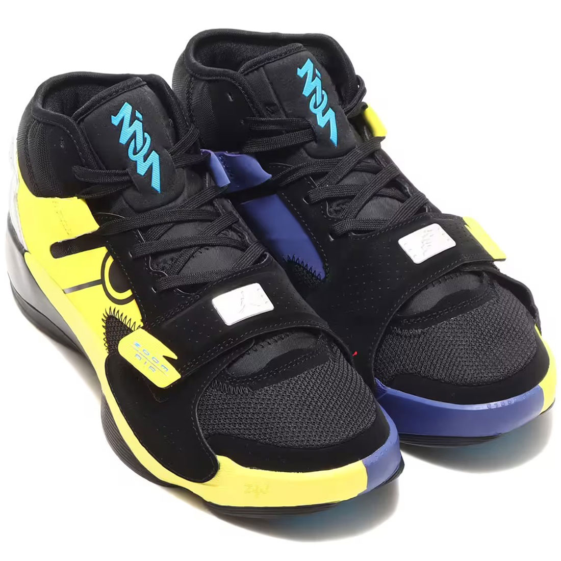 ナイキ ザイオン 2 × ナルト PF NIKE ZION 2 × NARUTO PF ブラック/イエローストライク/ダークパープルダスト/ブルー FB2219-087 ナイキジャパン正規品