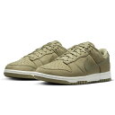 ナイキ ダンク ロー プレミアム MF NIKE W DUNK LOW PRM MF ニュートラルオリーブ/セイル/ニュートラルオリーブ DV7415-200