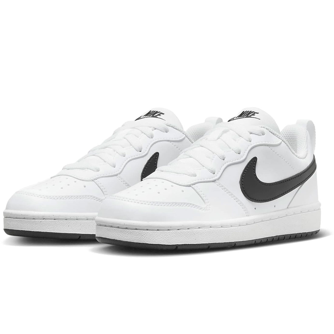 ナイキ コート ボロー ロー リクラフト NIKE J COURT BOROUGH LOW RECRAFT ホワイト/ブラック DV5456-104