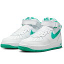 ナイキ エア フォース 1 ミッド ‘07 NIKE AIR FORCE 1 MID ‘07 ホワイト/クリアジェイド DV0806-102 ナイキジャパン正規品