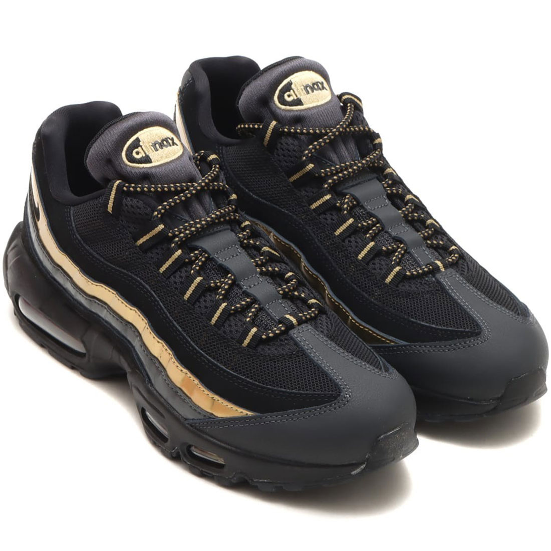 ナイキ エア マックス 95 プレミアム NIKE AIR MAX 95 PRM ブラック/メタリックゴールド/アンスラサイト/ブラック 538416-007 ナイキジャパン正規品