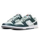 ナイキ ダンク ロー レトロ プレミアム NIKE DUNK LOW RETRO PRM ディープジャングル/ライトシルバー/ホワイト FB8896-300 ナイキジャパン正規品