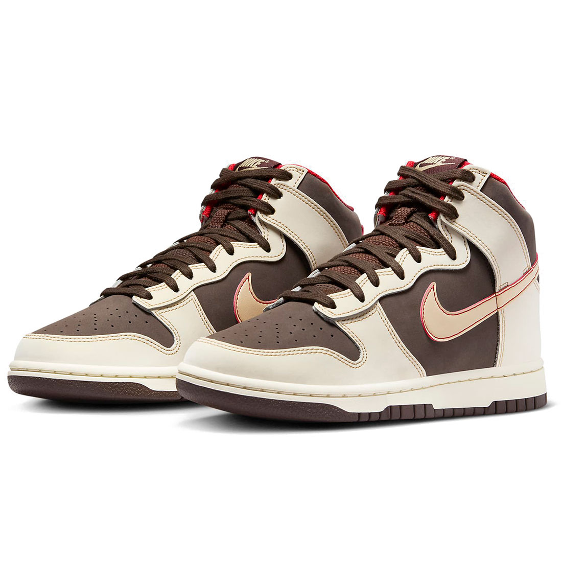 ナイキ ダンク ハイ レトロ SE NIKE DUNK HIGH RETRO SE バロックブラウン/ココナッツミルク/ミスティックレッド/セサミ FB8892-200 ナイキジャパン正規品