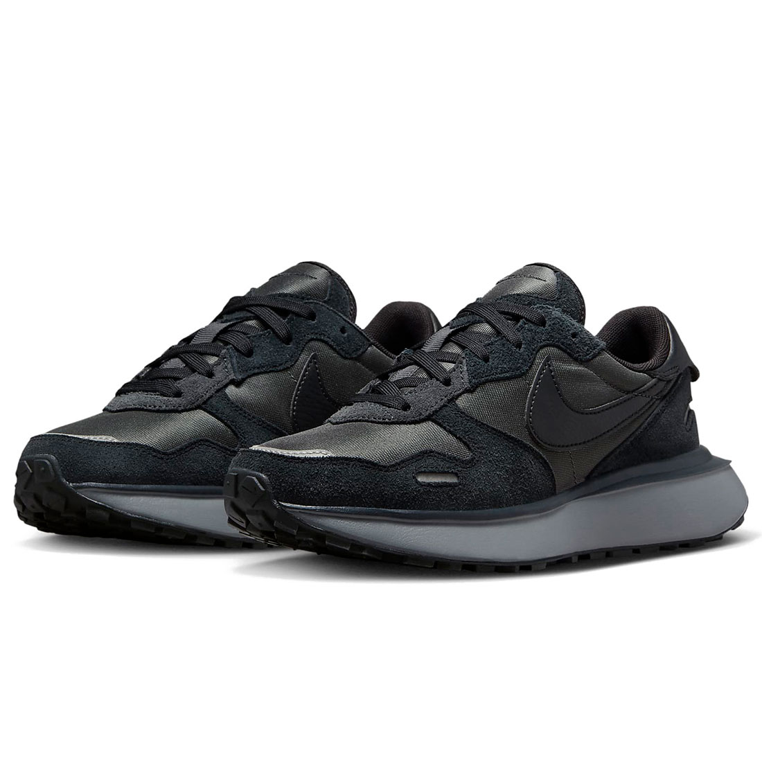 ナイキ フェニックス ワッフル NIKE W PHOENIX WAFFLE アンスラサイト/オフノワール/スモークグレー/ブラック FJ1409-001 日本国内正規品のサムネイル