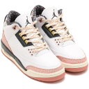 ナイキ エア ジョーダン 3 レトロ GS NIKE J AIR JORDAN 3 RETRO GS ホワイト/アンスラサイト/ピンク 441140-100 日本国内正規品