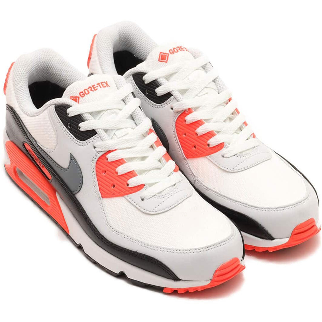 ナイキ エア マックス 90 ゴア-テックス NIKE AIR MAX 90 GORE-TEX サミットホワイト/ブライトクリムゾン/ブラック/グレー FD5810-101 日本国内正規品