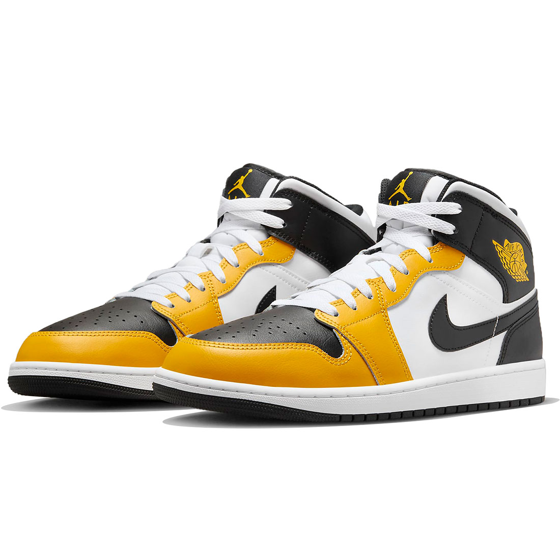 ナイキ エア ジョーダン 1 ミッド NIKE AIR JORDAN 1 MID イエローオークル/ホワイト/イエローオークル/ブラック DQ8426-701 日本国内正規品