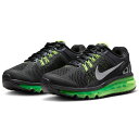 ナイキ エア マックス 2013 NIKE J AIR MAX 2013 ブラック/ボルト/メタリックシルバー 555426-003 日本国内正規品