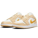 ナイキ エア ジョーダン 1 ロー NIKE W AIR JORDAN 1 LOW セイル/ペールバニラ/ホワイト/イエローオークル DC0774-170 日本国内正規品