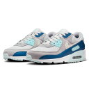 ナイキ エア マックス 90 NIKE AIR MAX 90 ピュアプラチナム/グレイシャーブルー/コートブルー/ホワイト FN6958-001 日本国内正規品