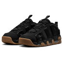 ナイキ エア モア アップテンポ ロー NIKE AIRMORE UPTEMPO LOW ブラック/ガムミディアムブラウン/ブラック FZ3055-003(4)