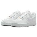 ナイキ エア フォース 1 '07 NIKE W AIR FORCE 1 '07 ホワイト/ブラック/メタリックゴールド/ホワイト HF2014-100