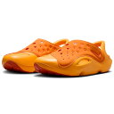 ナイキ アクア スウッシュ NIKE J AQUA SWOOSH オレンジピール/ピカンテレッド/オレンジピール FV6363-800