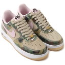 ナイキ エア フォース 1 ロー レトロ NIKE AIR FORCE 1 LOW RETRO デザートカーキ/ブラック/ホワイト/ピンクフォーム HQ1967...