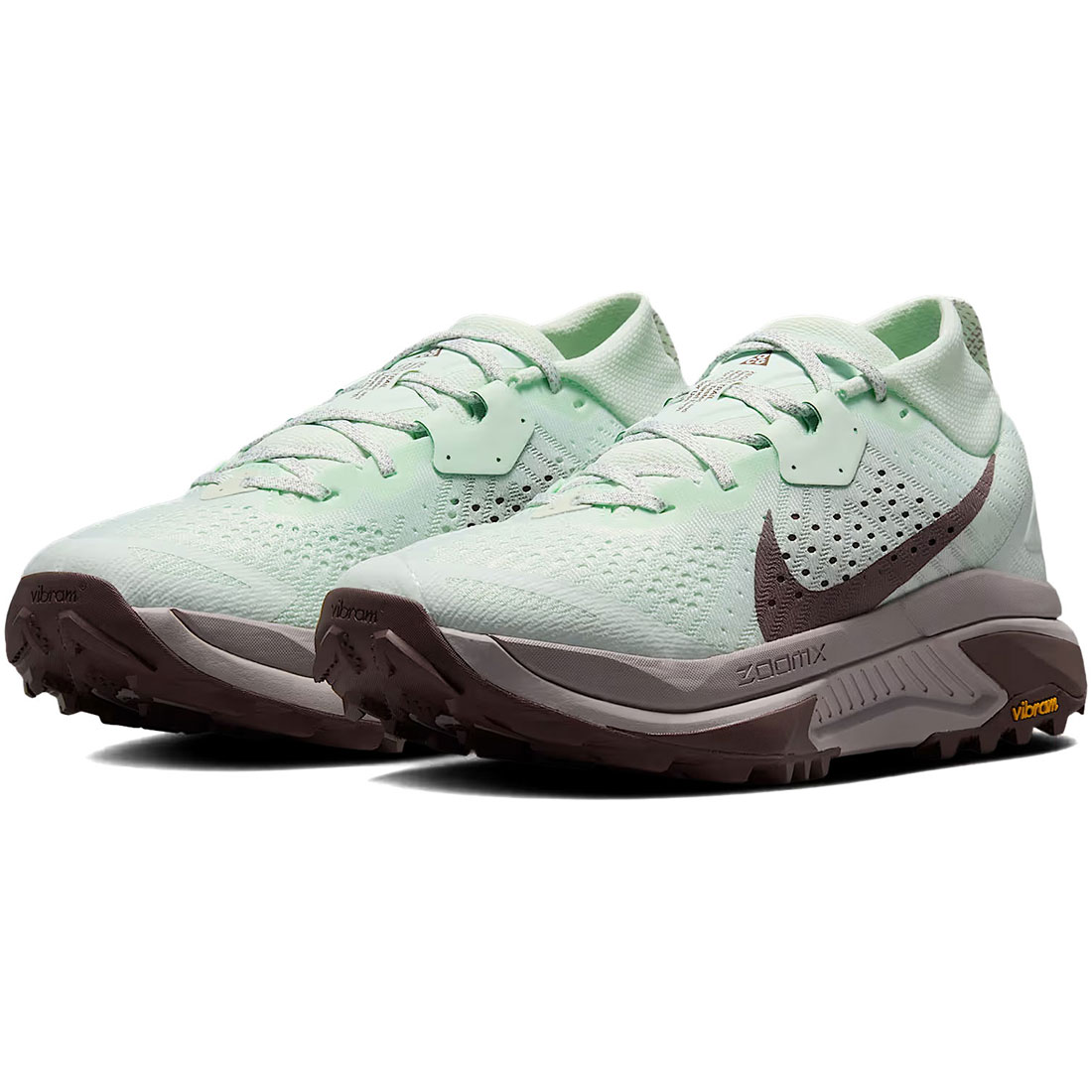 ナイキ ACG ゼガマ トレイル NIKE W ACG ZEGAMA TRAIL ベアリーグリーン/タトゥー/シルバーライラック HV8115-300