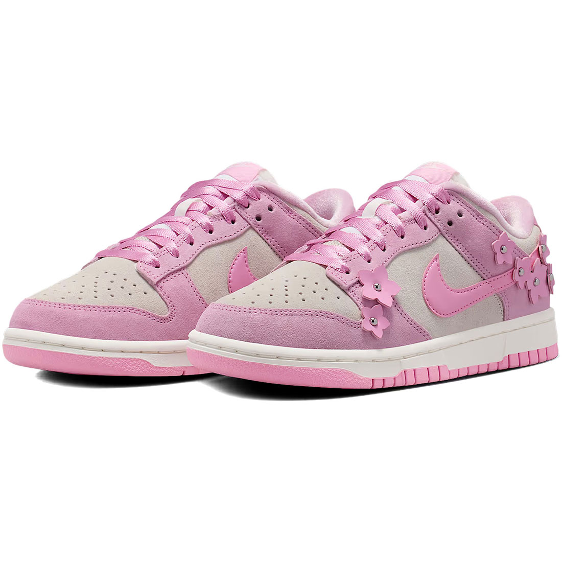 ナイキ ダンク ロー SE NIKE W DUNK LOW SE "Florette" ピンクフォーム/セイル/ピンクライズ IV4726-600