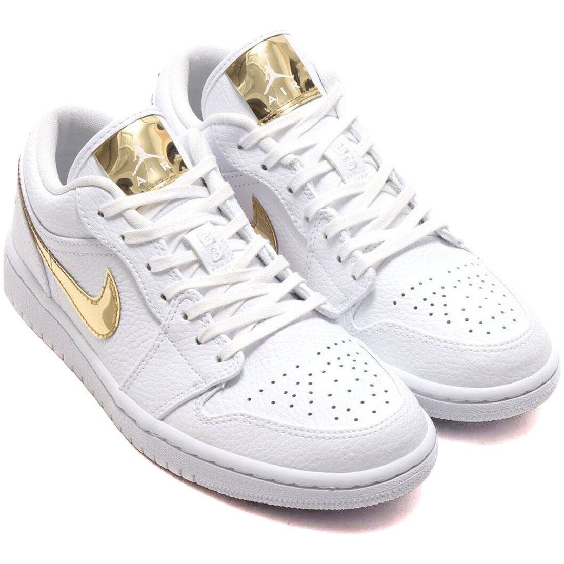 ナイキ エア ジョーダン 1 ロー SE NIKE W AIR JORDAN 1 LOW SE ホワイト/ゴールド CZ4776-100