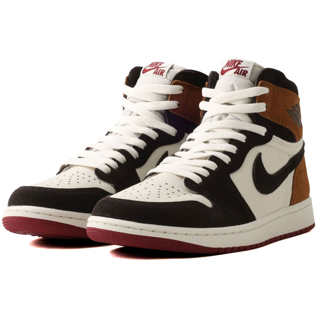 ナイキ エア ジョーダン 1 レトロ ハイ OG NIKE AIR JORDAN 1 RETRO HIGH OG "Love Letter" シャドーブラウン/ライトブリティッシュタン/レッド DZ5485-201