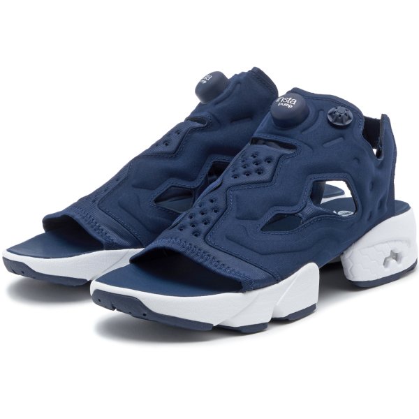 リーボック インスタポンプフューリーサンダル Reebok INSTAPUMPFURY SANDAL カレッジネイビー/ホワイト/シルバーメタリック DV9698 国内リーボック正規品