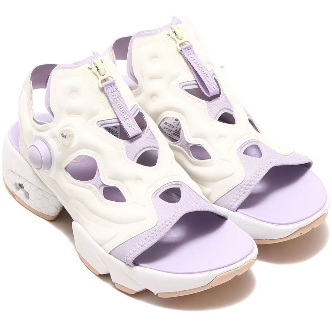 リーボック インスタポンプフューリー サンダルジップ Reebok W INSTAPUMP FURY SANDAL ZIP チョーク/パープル H06198 日本国内正規品