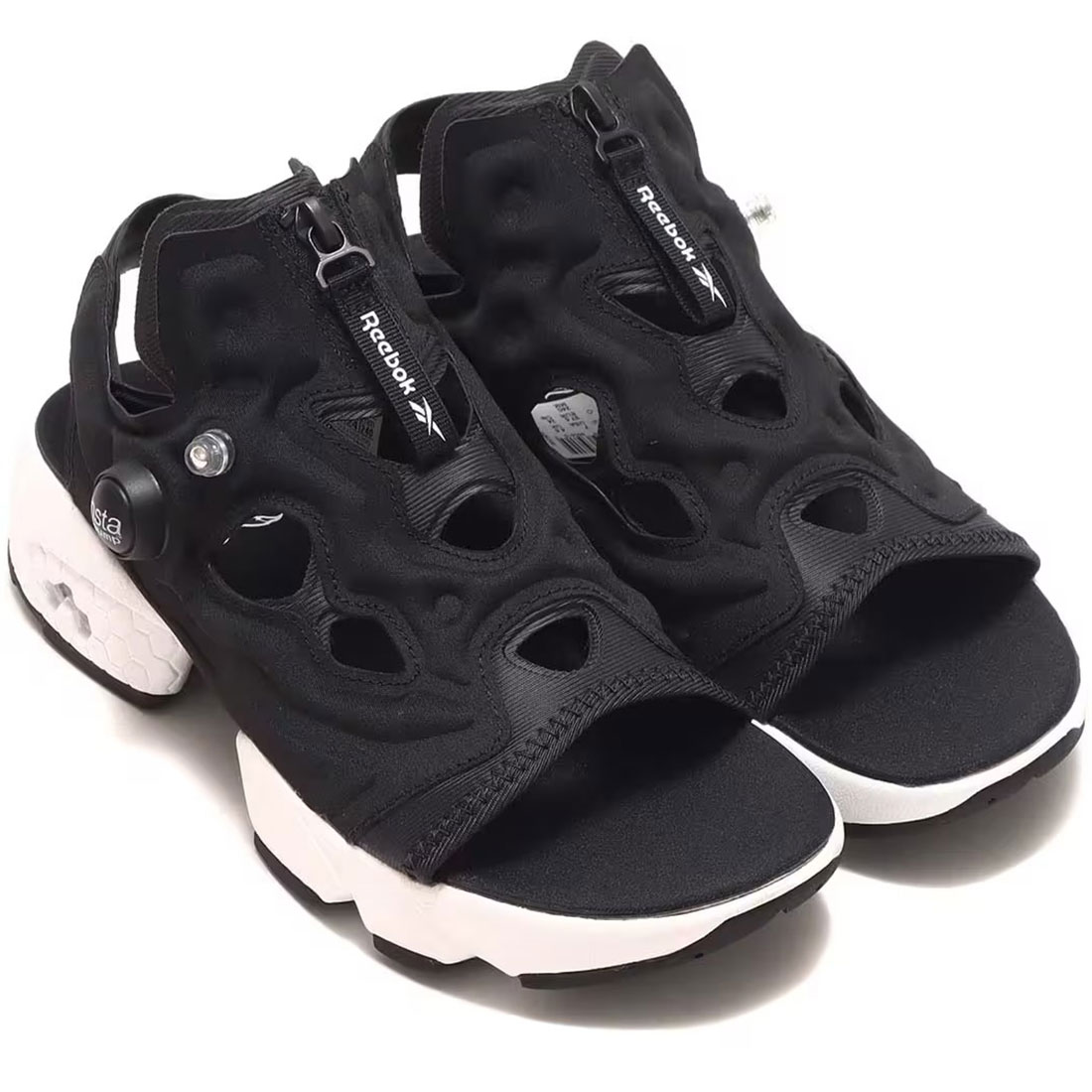 リーボック インスタポンプフューリー サンダルジップ Reebok INSTAPUMP FURY SANDAL ZIP コアブラック/ホワイト H06200 日本国内正規品